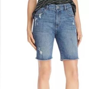 Jerry Bermuda Shorts Vintage Straight High Rise with Distress by DL1961 (30)